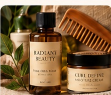 AI-created illustrative image for Beauty & Hair