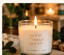 AI-created illustrative image for Candles