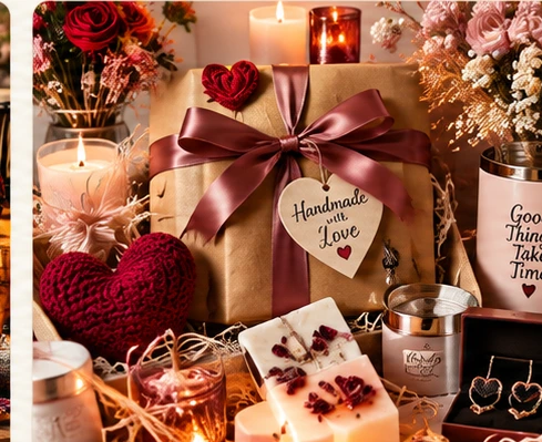 Handmade gift wrapping, flowers, keepsakes and heartfelt gifts